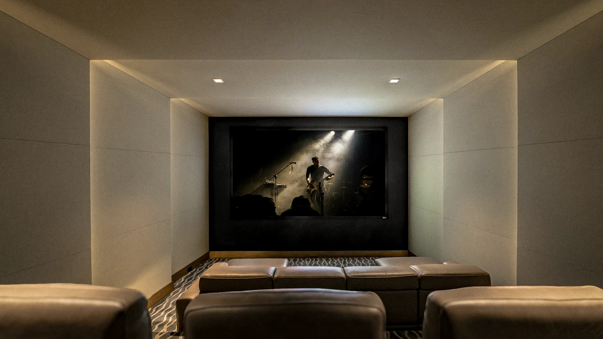 Home Theater project by Westchester AV, The room where movie night happens.